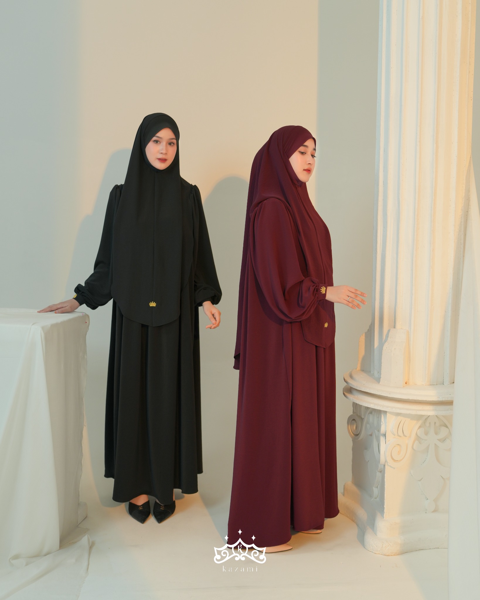 Kazami - Fay Dress Basic Premium Ironless Cool-Touch Fabric Technology