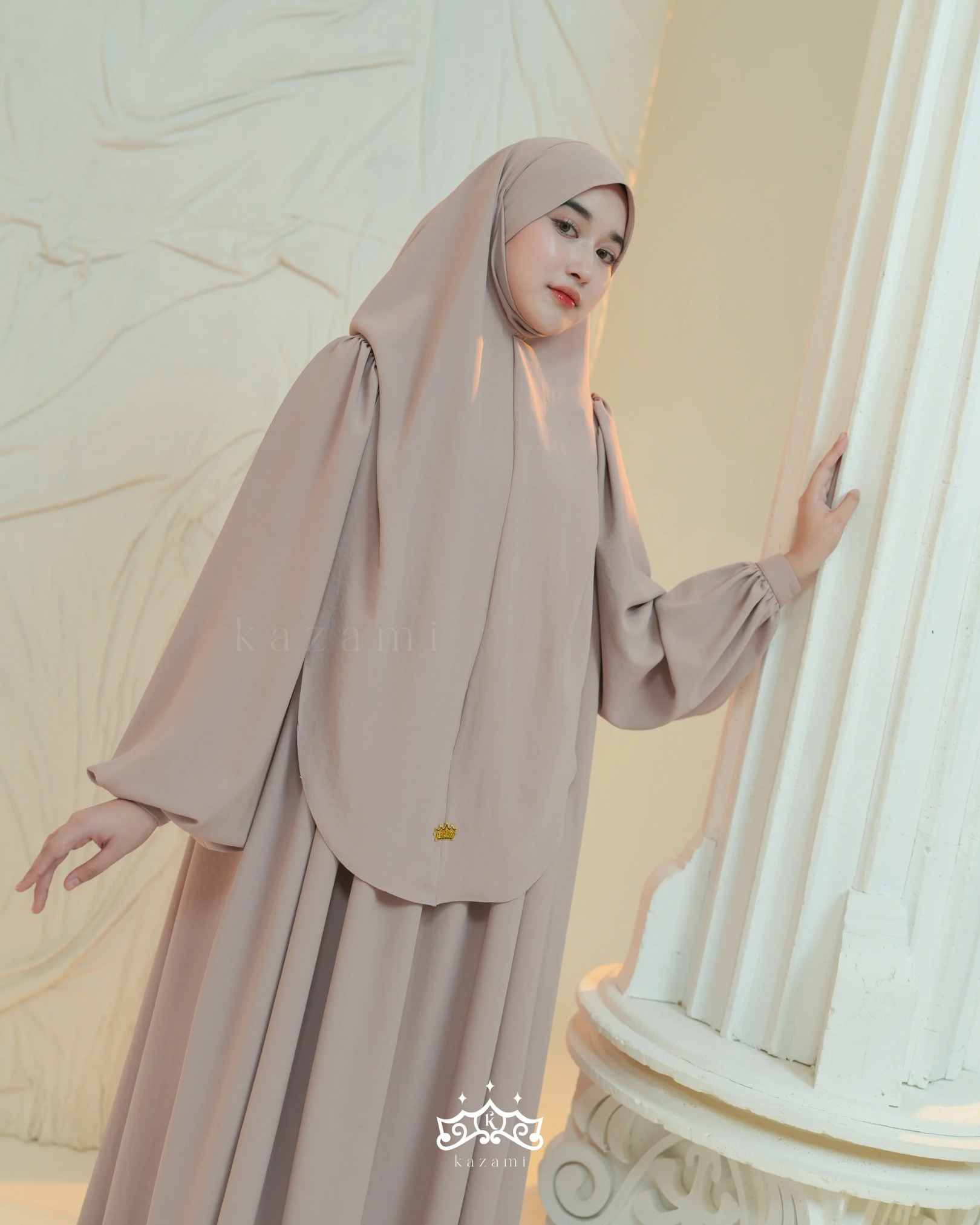 Kazami - Fay Dress Basic Premium Ironless Cool-Touch Fabric Technology