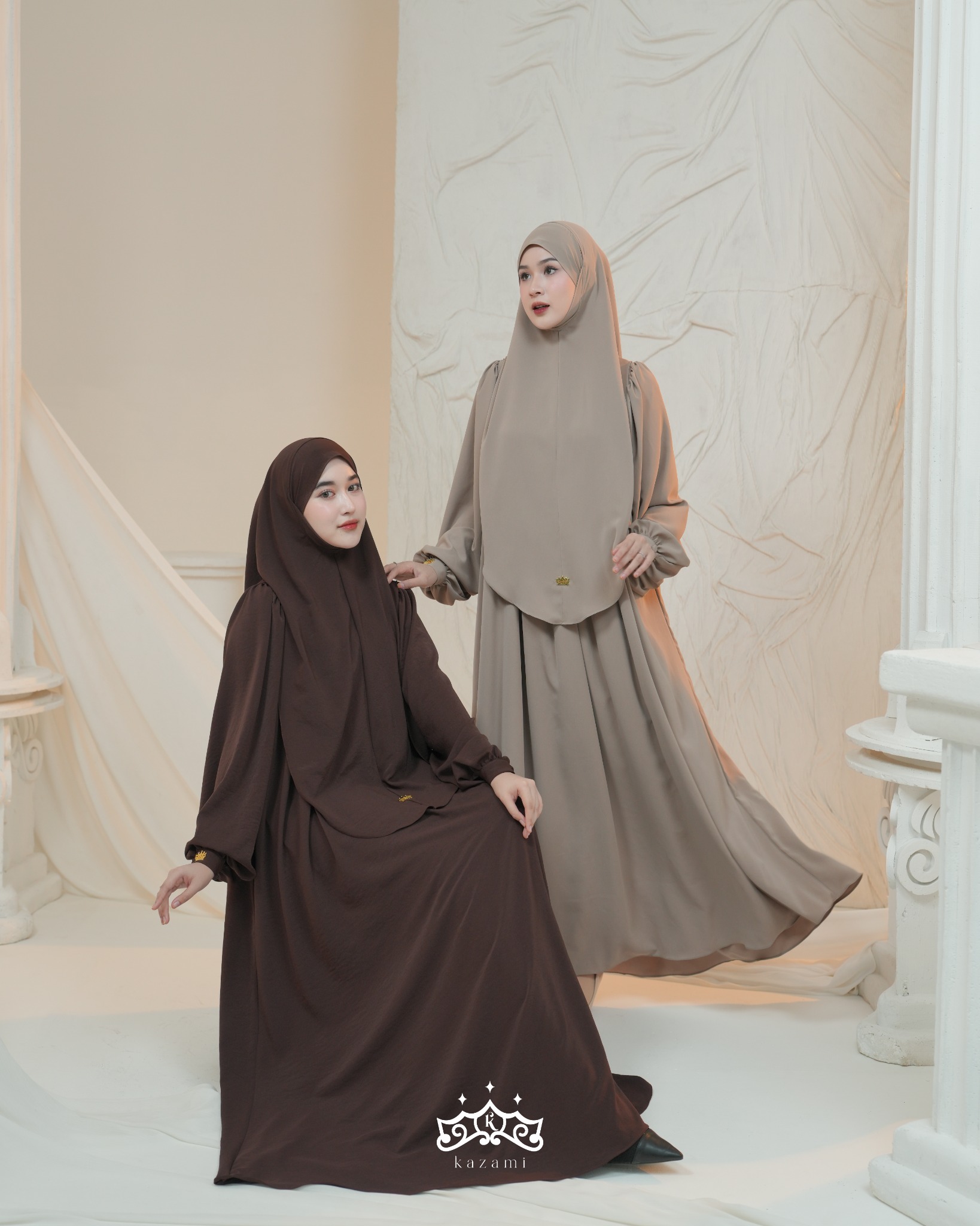 Kazami - Fay Dress Basic Premium Ironless Cool-Touch Fabric Technology