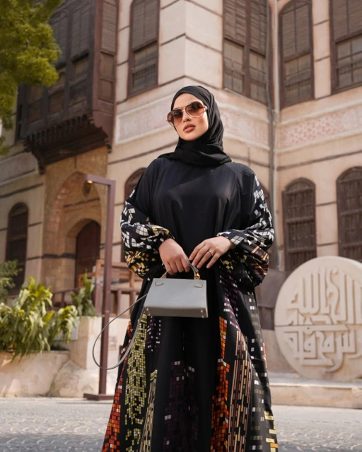 Image of NIGHT IN DUBAI Abaya Exclusive