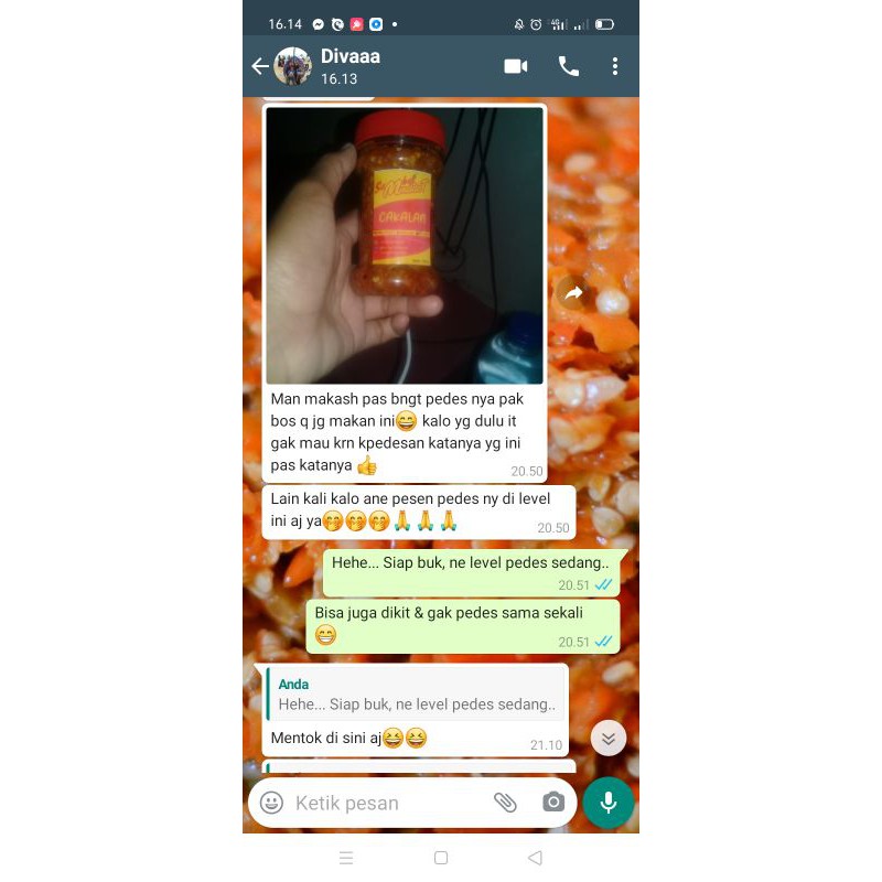 SAMBEL MEDDOT | SAMBEL CAKALAN | 150ML