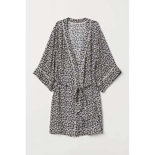 Image of Hm Kimono patterned viscose