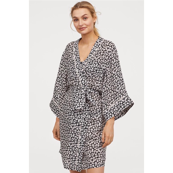 Hm Kimono patterned viscose