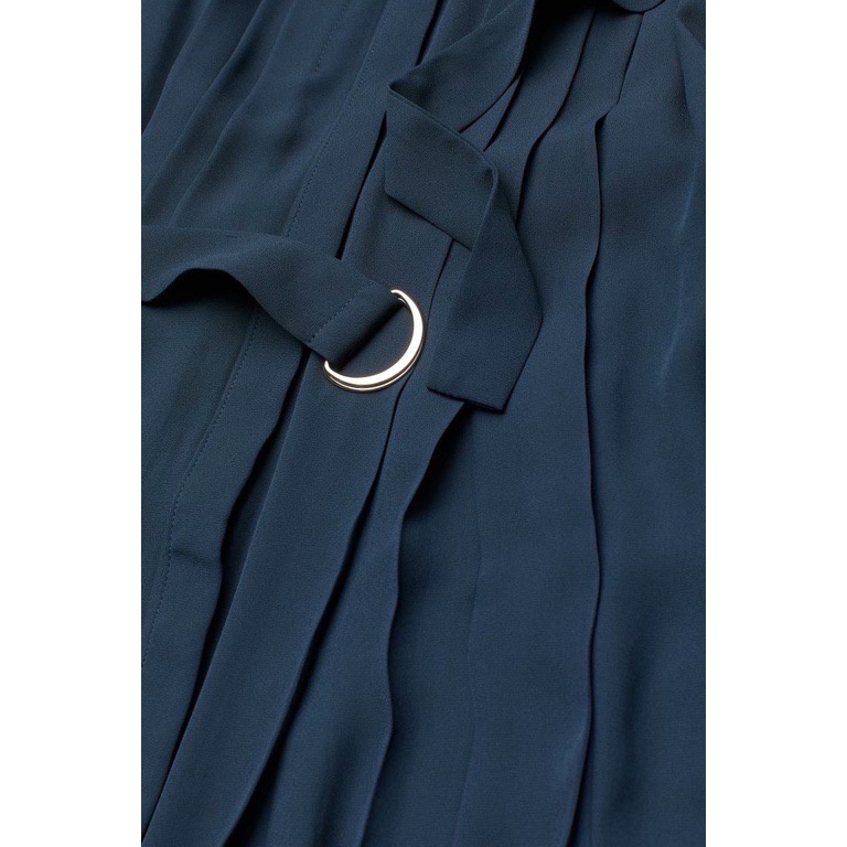 Hm Pleated V neck dress