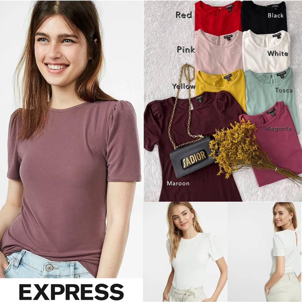 EXP** Puff Sleeved Blouse