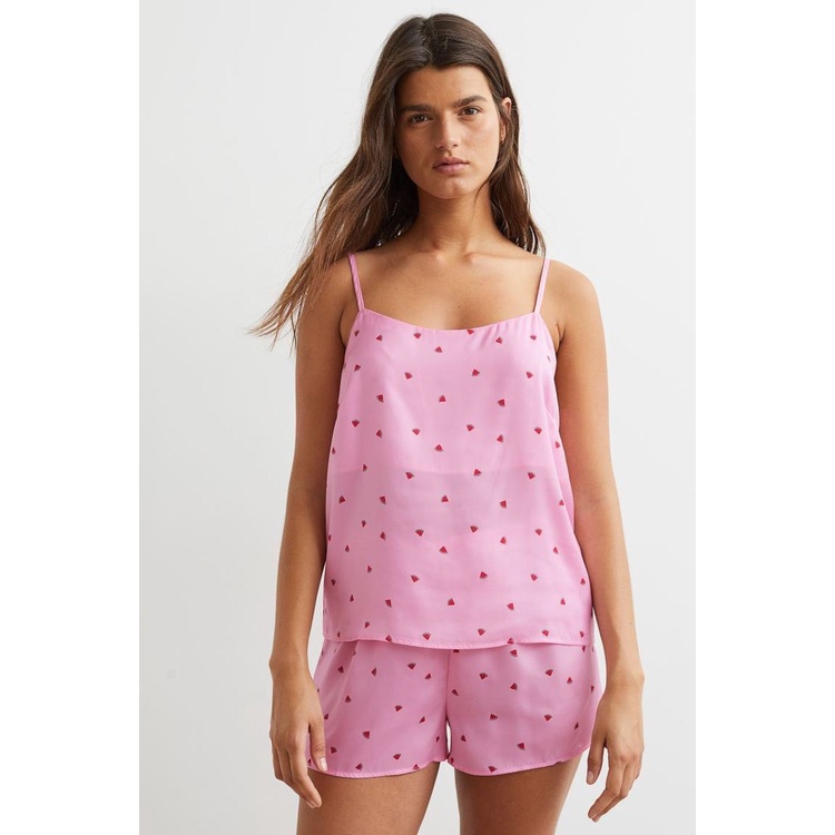 HM Short silk set pajamas