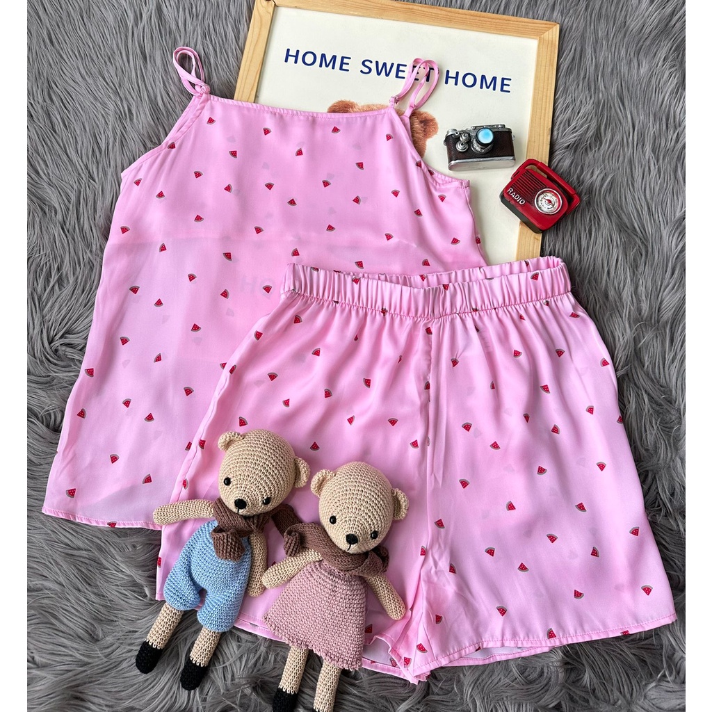 HM Short silk set pajamas