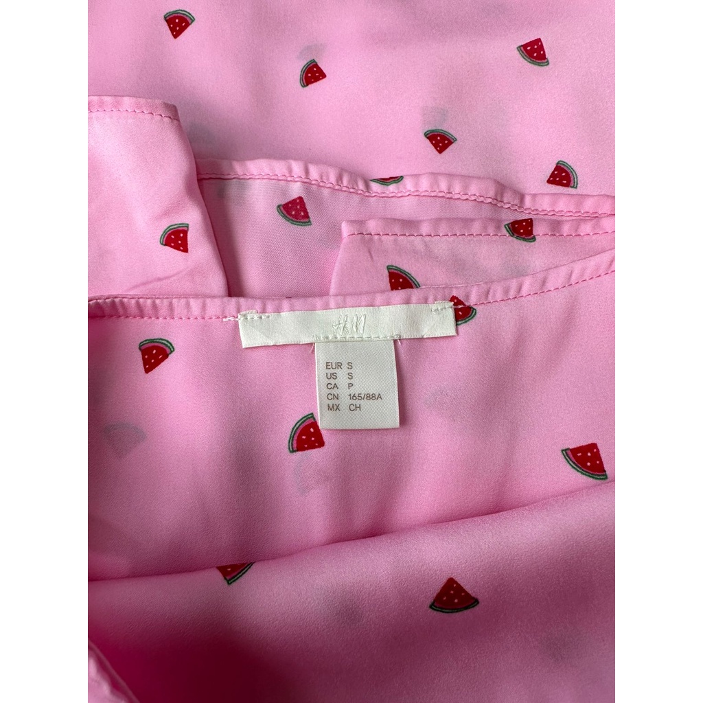 HM Short silk set pajamas