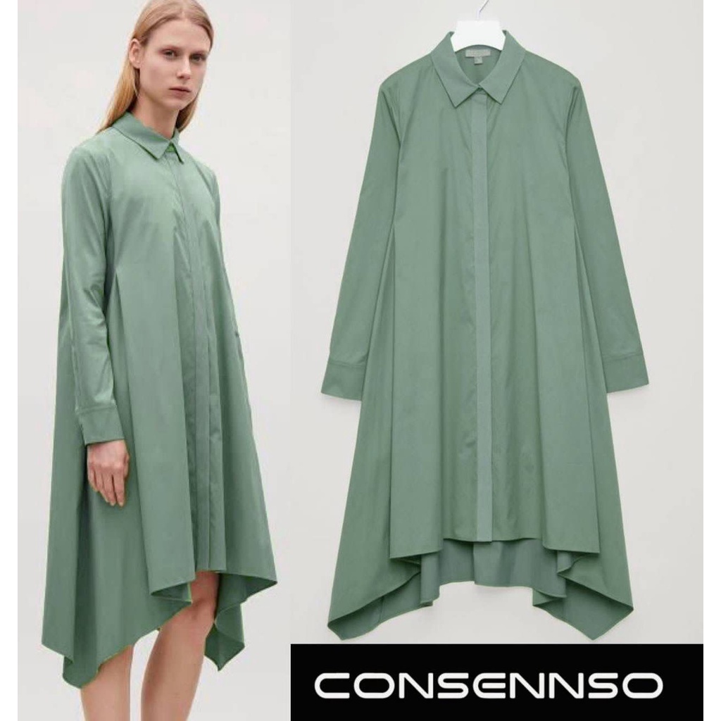 Consennso Assymestris shirt dress