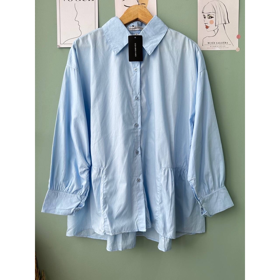 Consennso half perplum blouse
