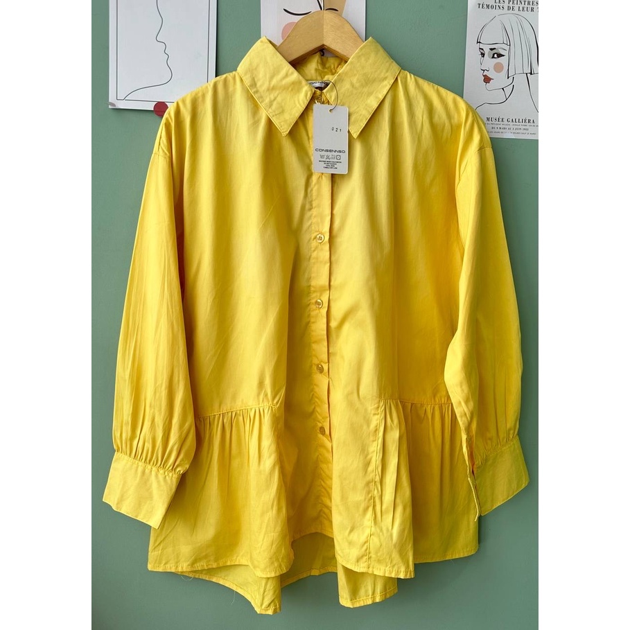 Consennso half perplum blouse