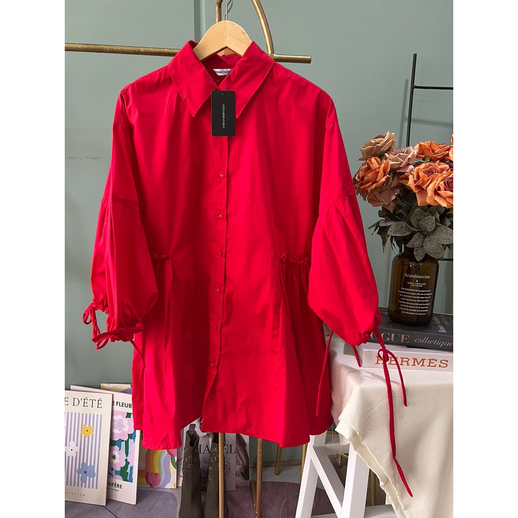 Consennso poplin tunic dress