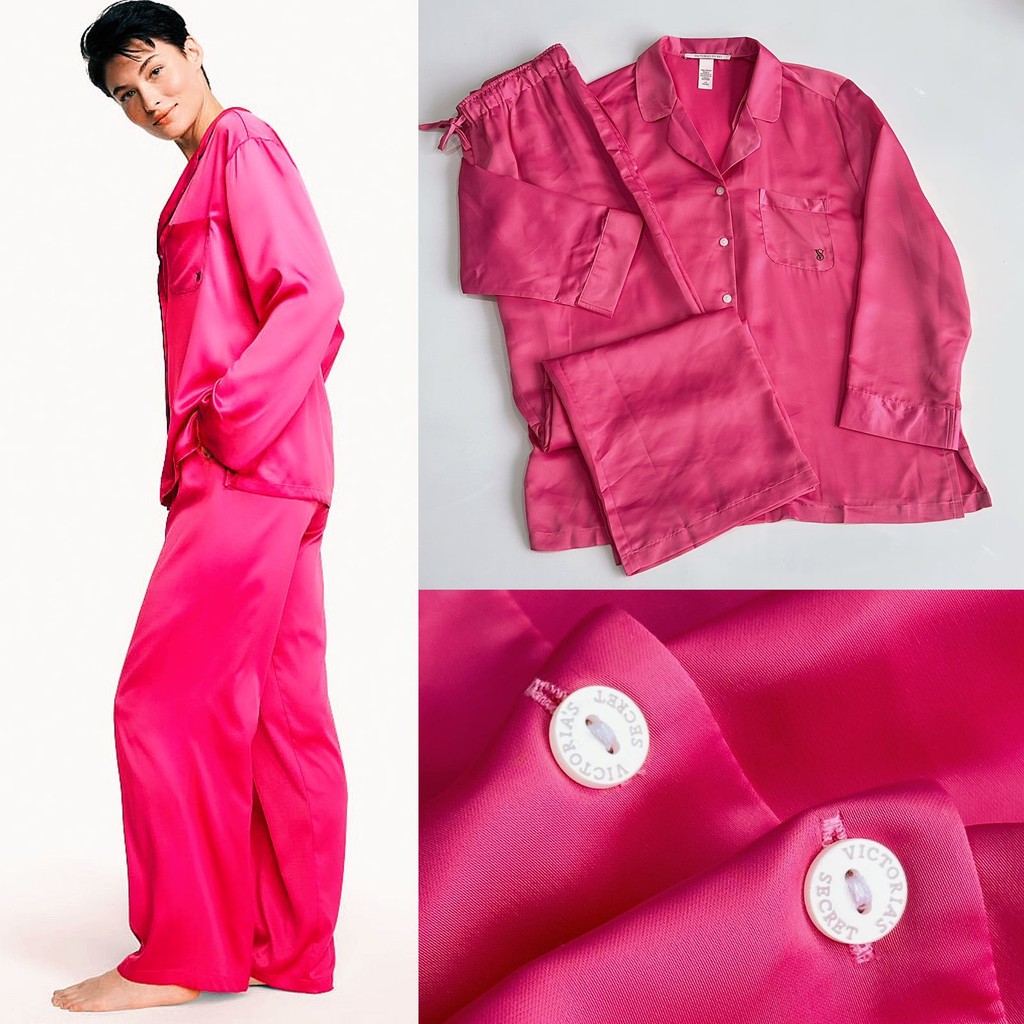 Pajamas long set silk pants