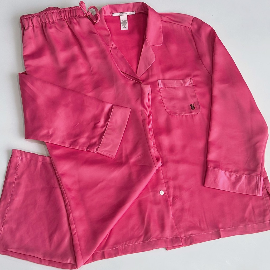 Pajamas long set silk pants