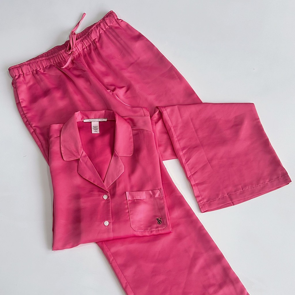 Pajamas long set silk pants