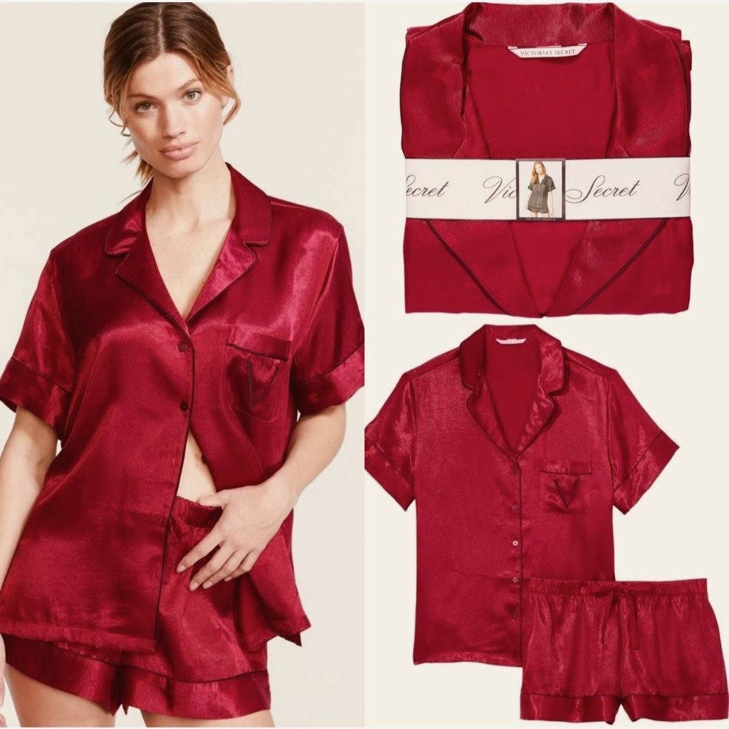 VVS Pajamas set silk short