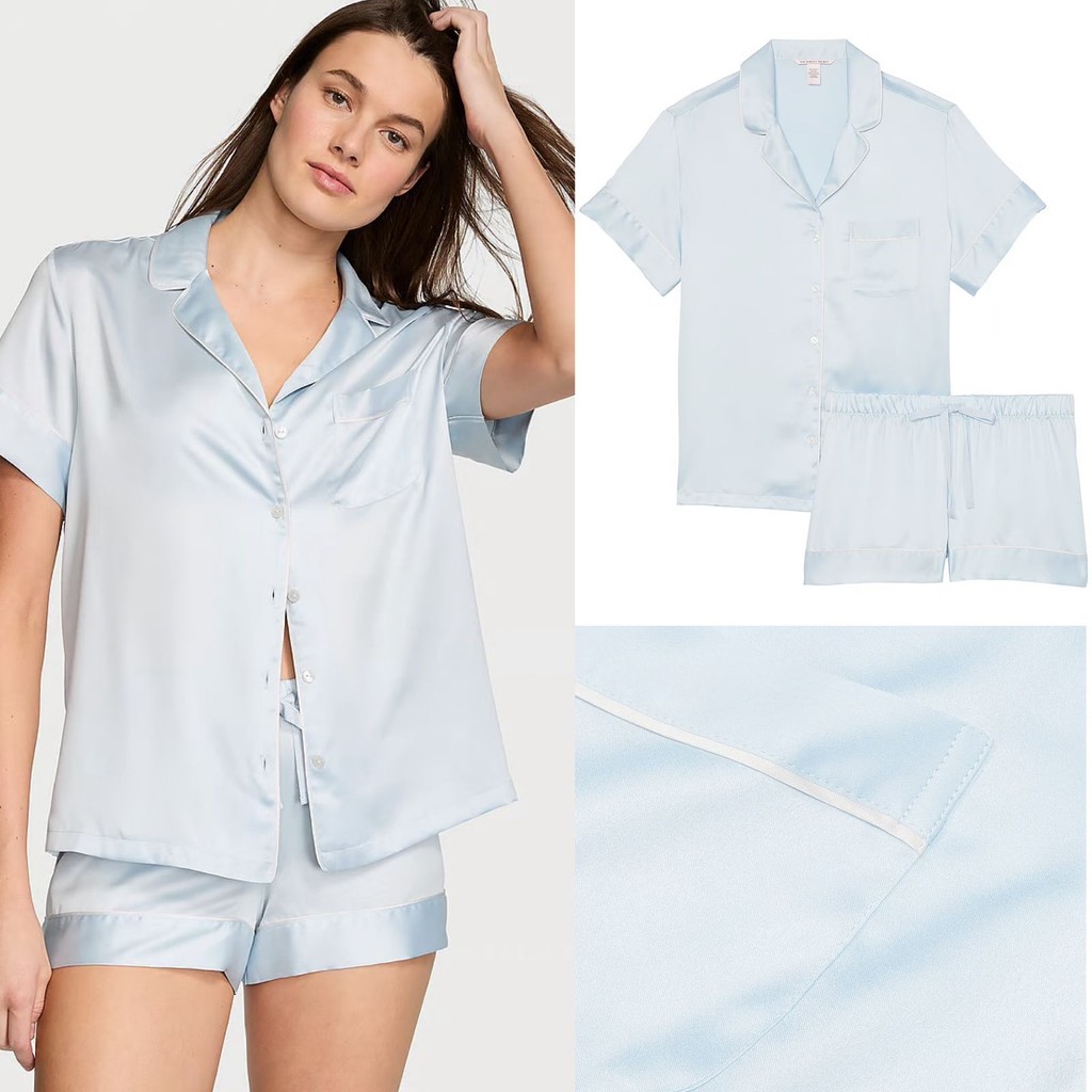 VVS Pajamas set silk short