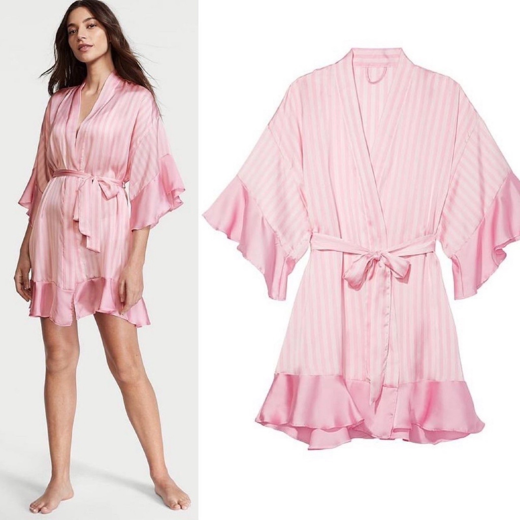 V**SS Silk Kimono Ruffle ( luaran aja ya tidak termasuk dalaman nya )