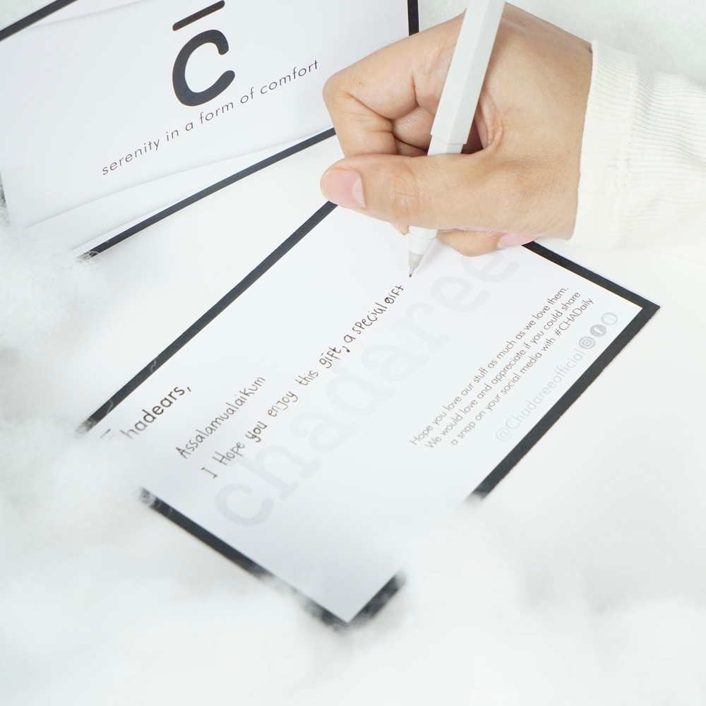 Chadaree - Thank You Card
