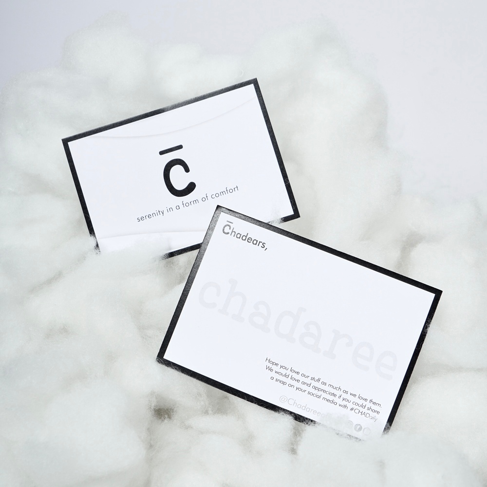 Chadaree - Thank You Card