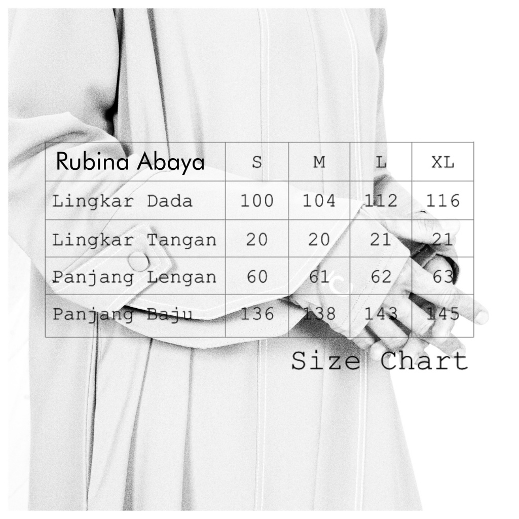 Chadaree - Ramadhan Serene Shade Rubina Abaya