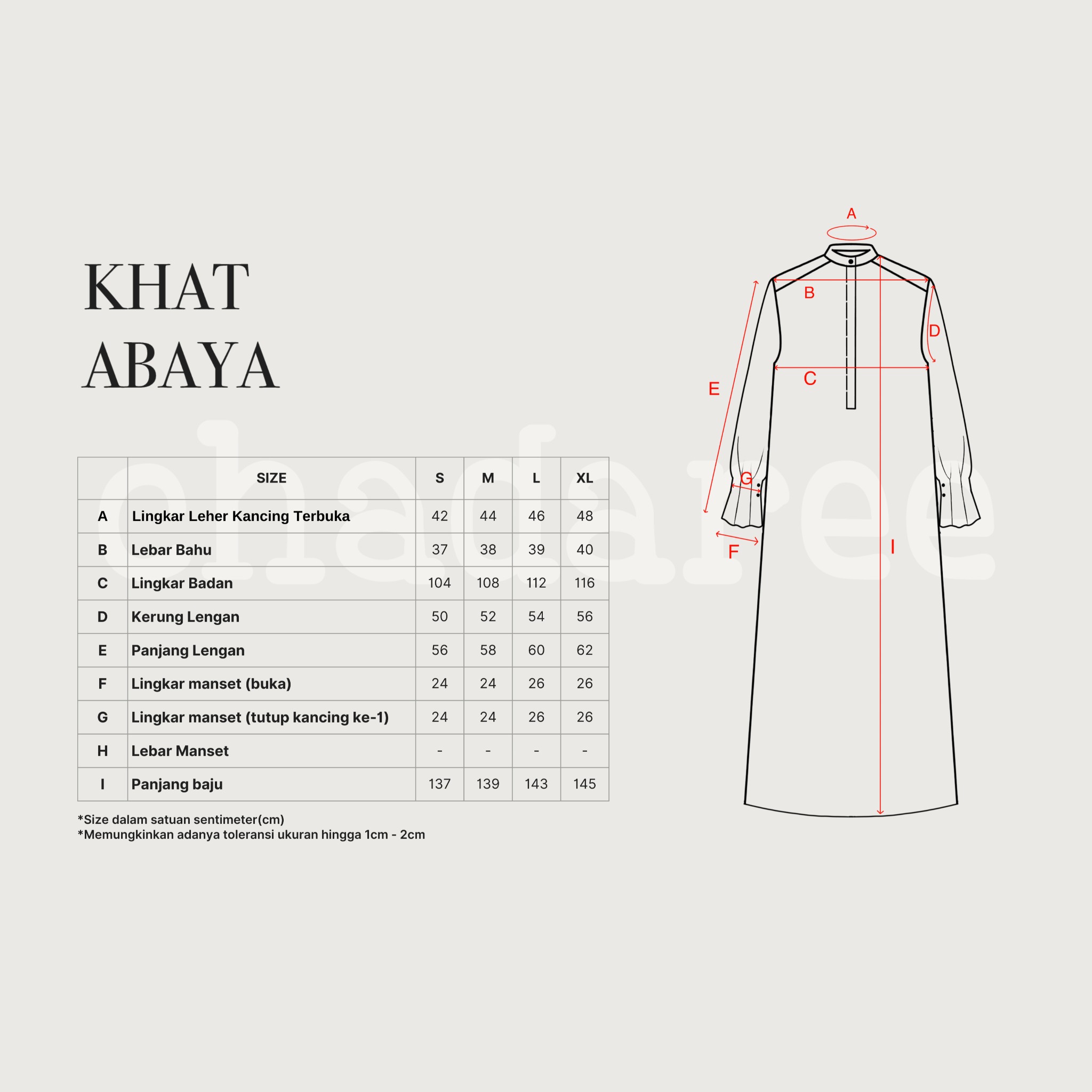 Chadaree - Kiva Haven - Khat Abaya