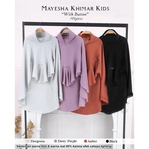 Image of MAYESHA KHIMAR KIDS SOFTPAD