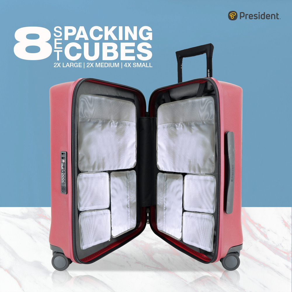President 8 Set Packing Cube Travelling