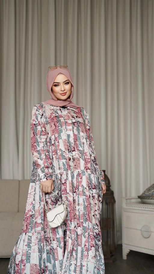 Image of CKL HD101-110 Home dress multifungsi adem nyaman catton rayon viscose