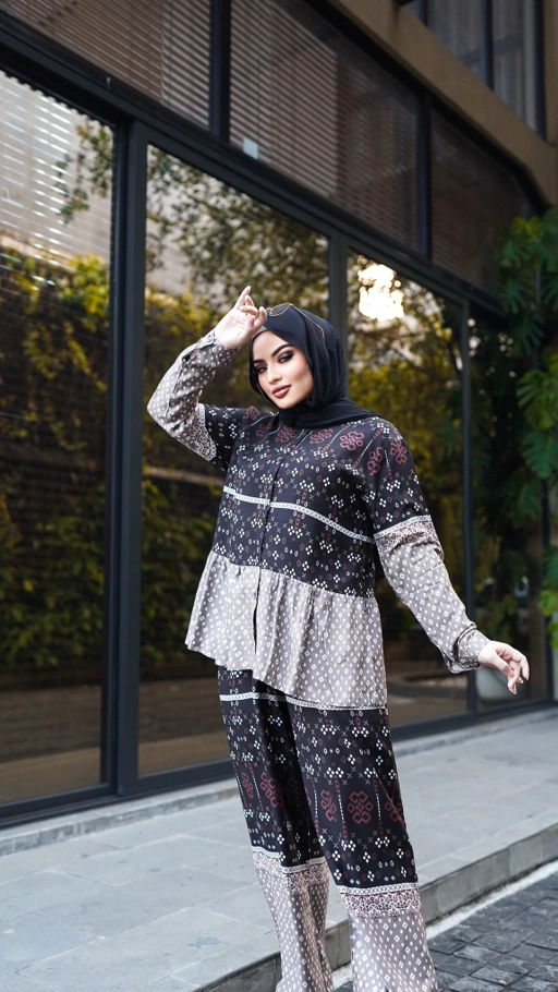 Image of CKL SK03 Setelan Piyama Wanita Multifungsi Casual Nyaman Catton Rayon Viscose Lembut Adem