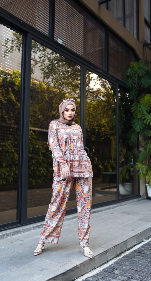 Image of CKL BD04 Setelan Piyama Baby Doll Multifungsi Rayon Viscose Nyaman Adem