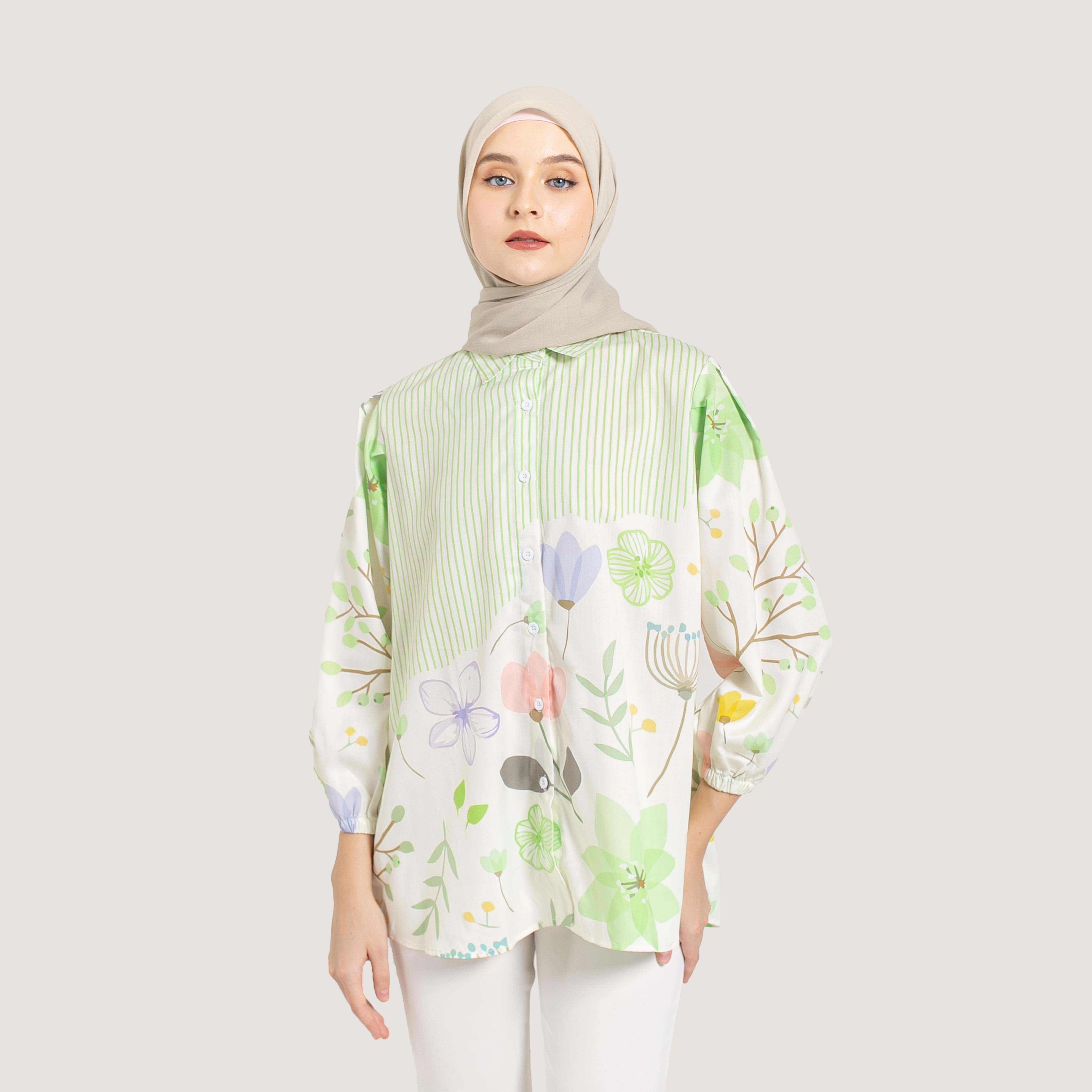 Atasan FullPrint AMANDA by Ameela.KL