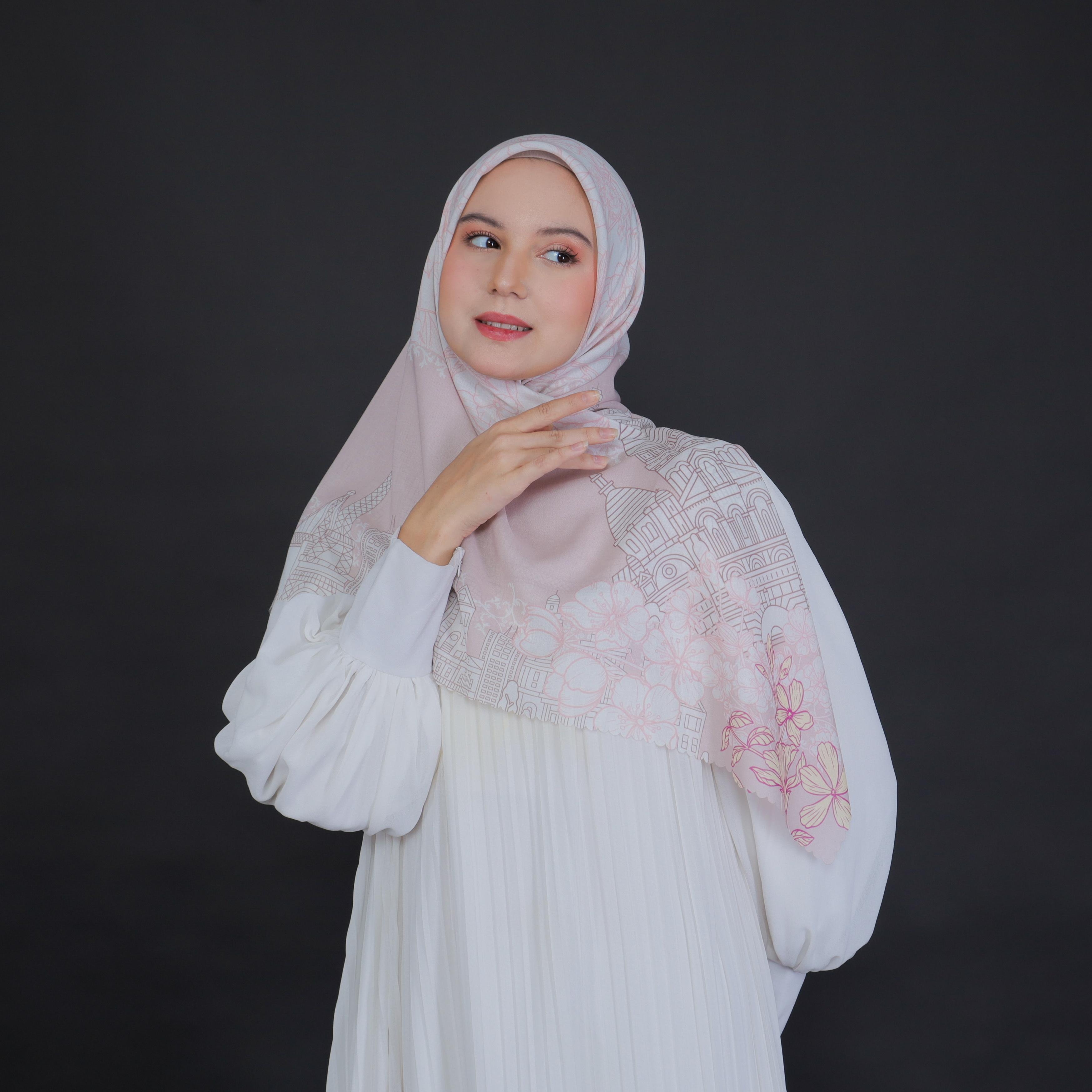 Scarf Printing Khayra Voal Premium by Ameela.KL