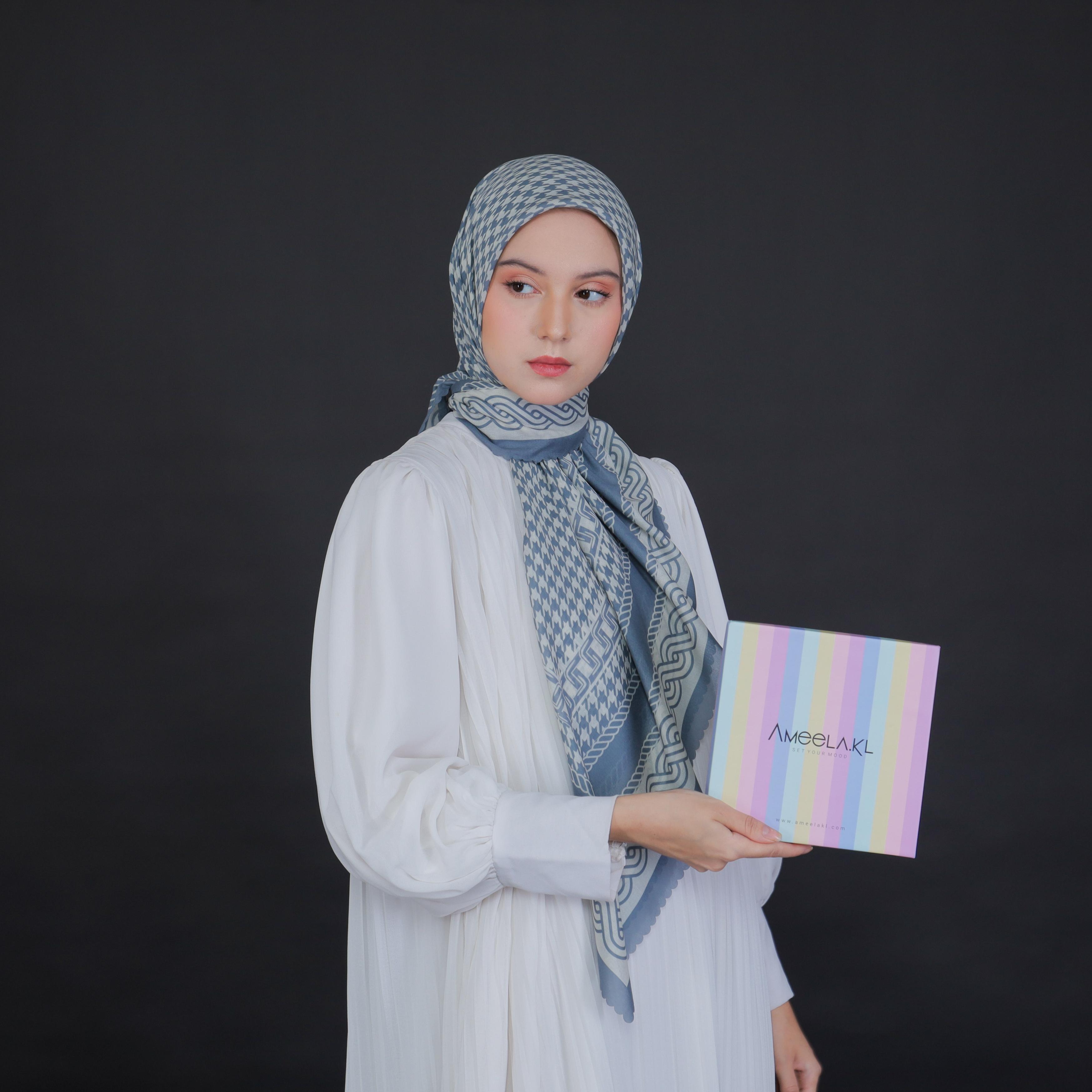 Scarf Printing Khayra Voal Premium by Ameela.KL