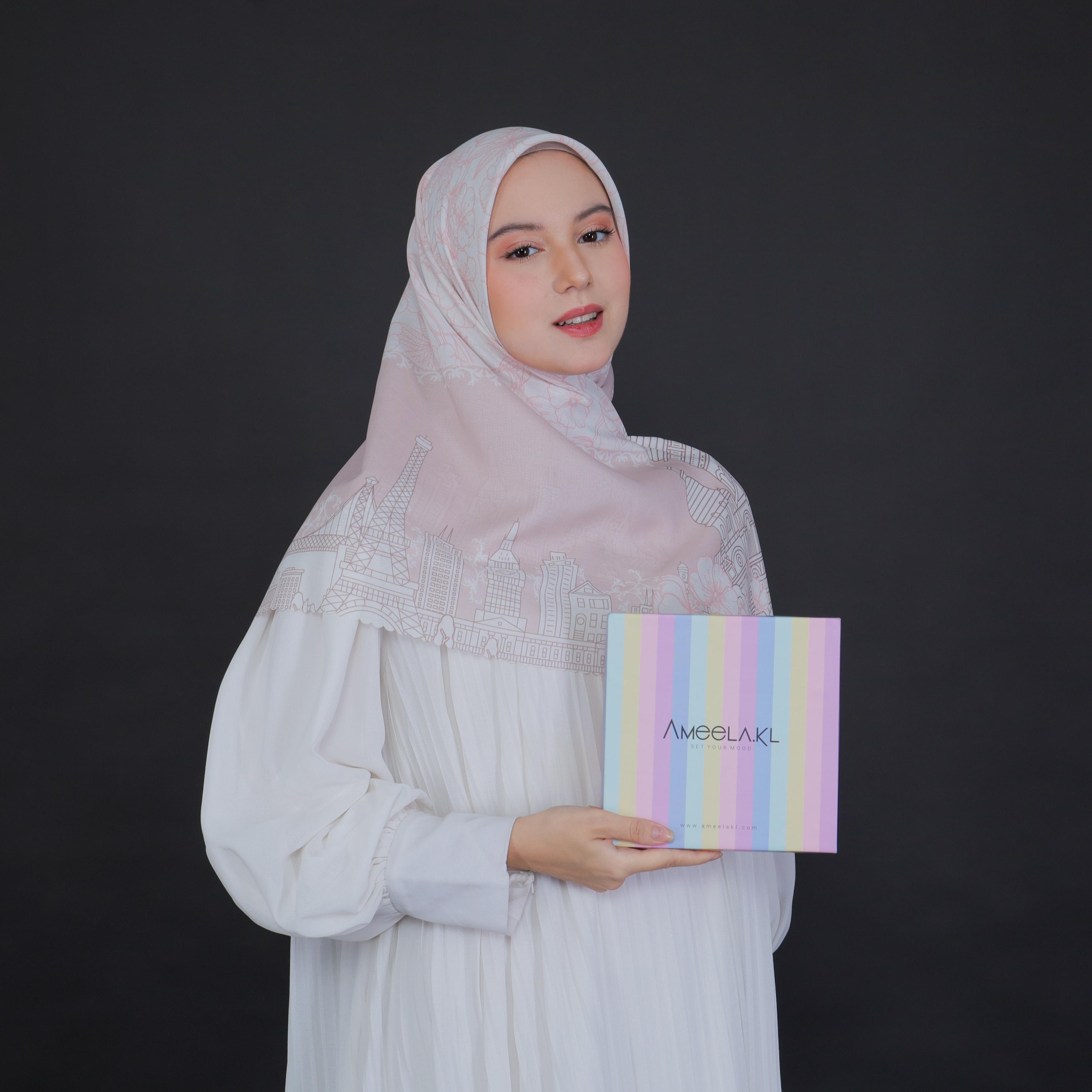 Scarf Printing Khayra Voal Premium by Ameela.KL