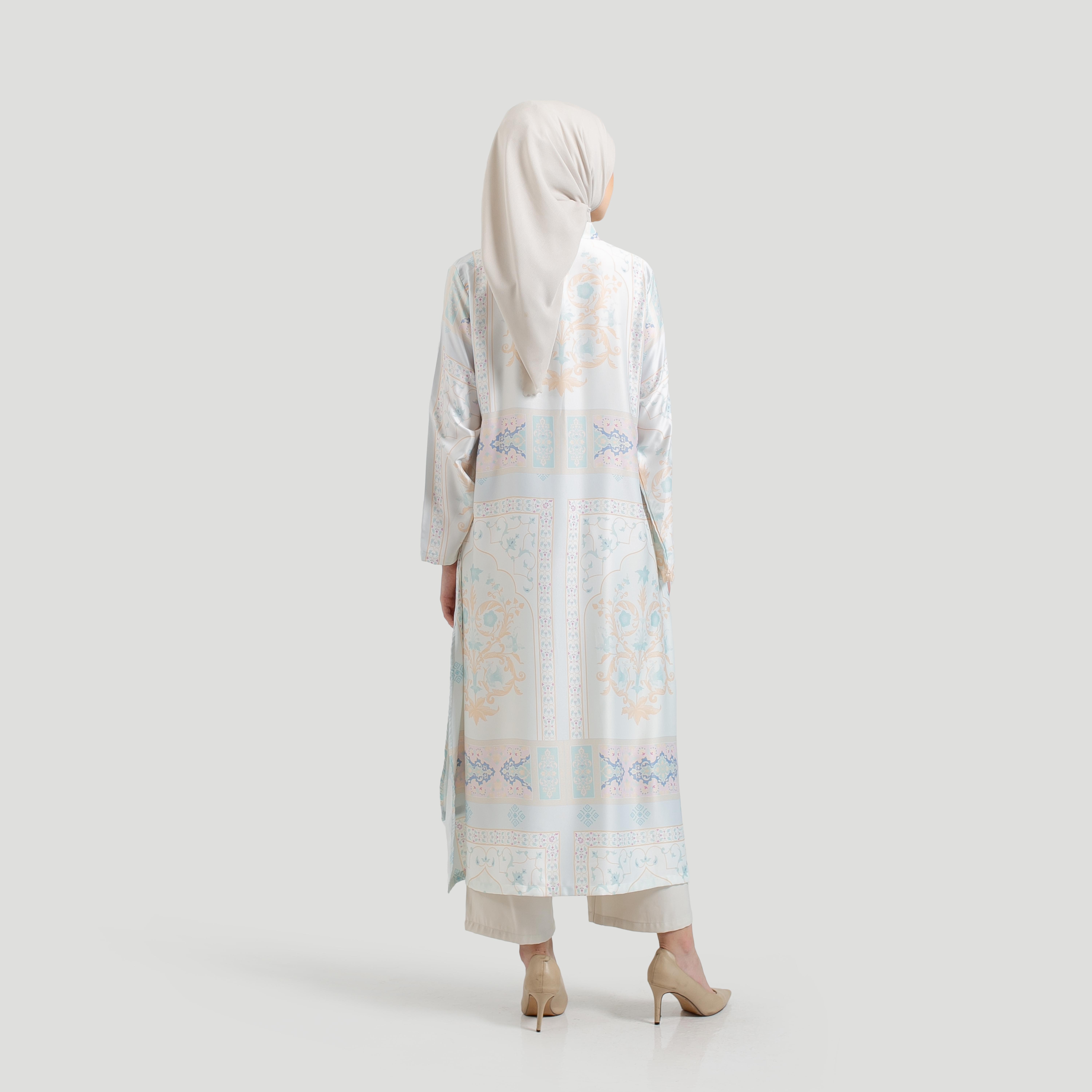 NEW MIDI DRESS FULL PRINT AMIRA BY AMEELA.KL
