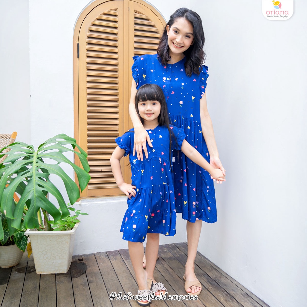 Oriana Homewear Midi Dress MDRF Mickey Mouse Flow Series
