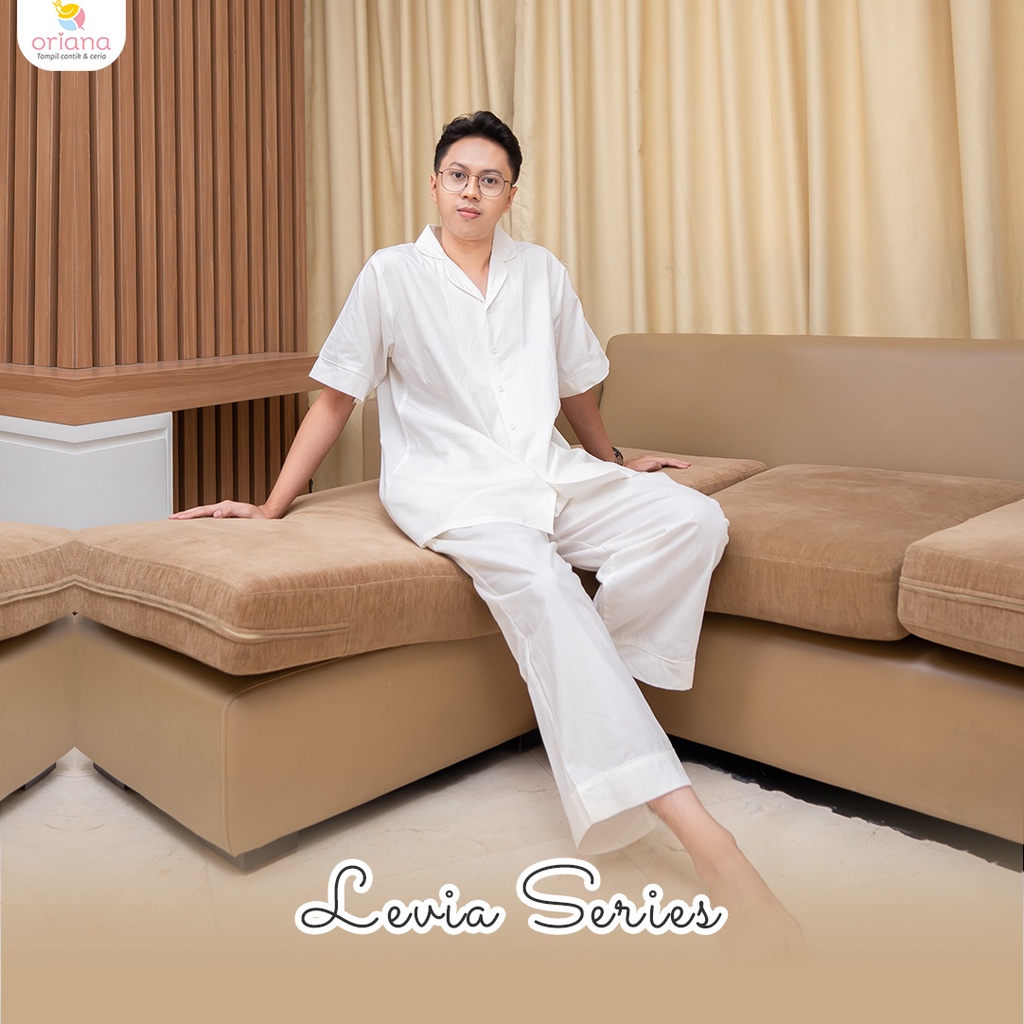 Oriana Sleepwear Piyama Pria Levia Series