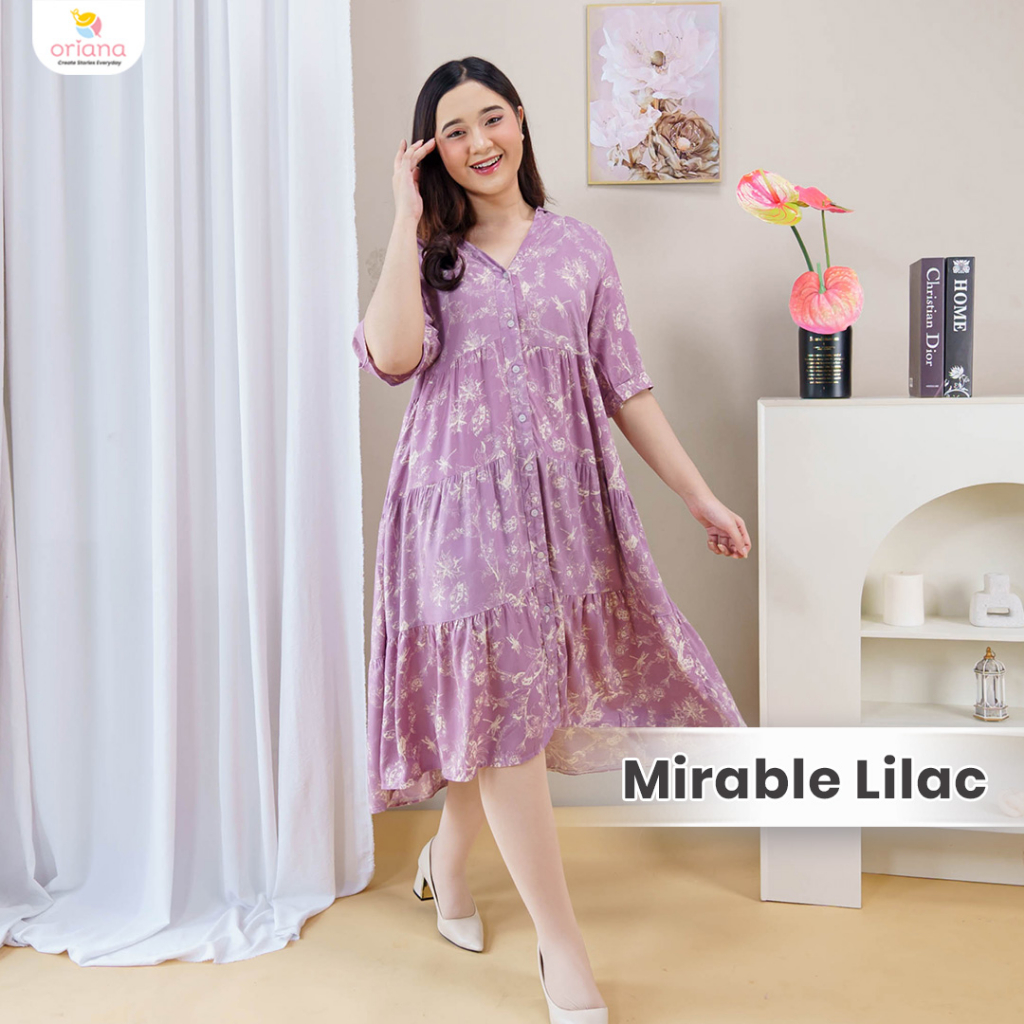 Oriana Daster Busui Pendek Mirabelle Series