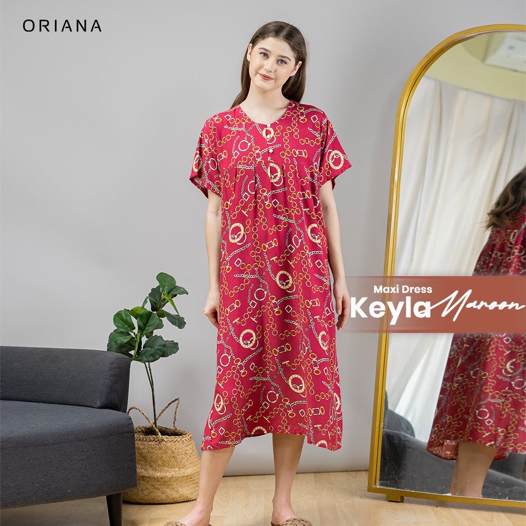 Oriana Dailywear Maxi Dress Daster Busui Deasy Keyla Series