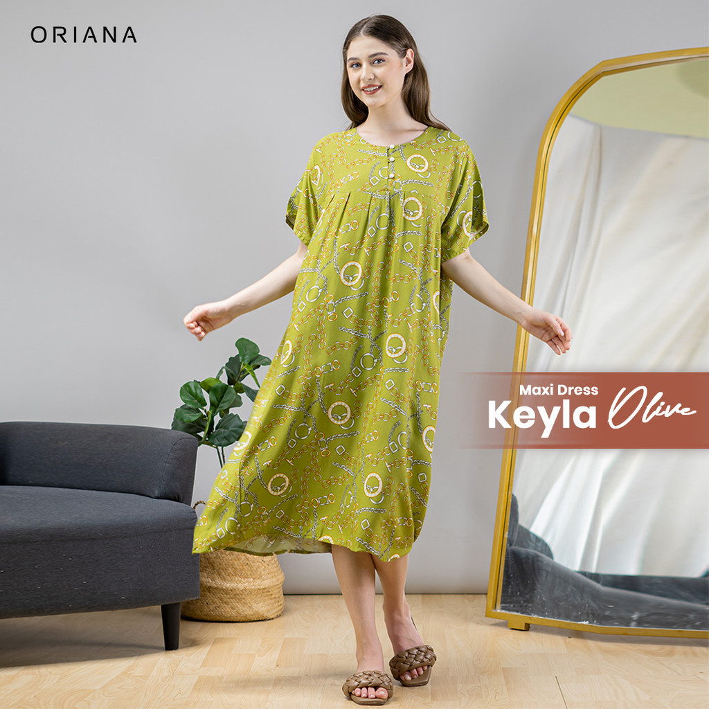 Oriana Dailywear Maxi Dress Daster Busui Deasy Keyla Series