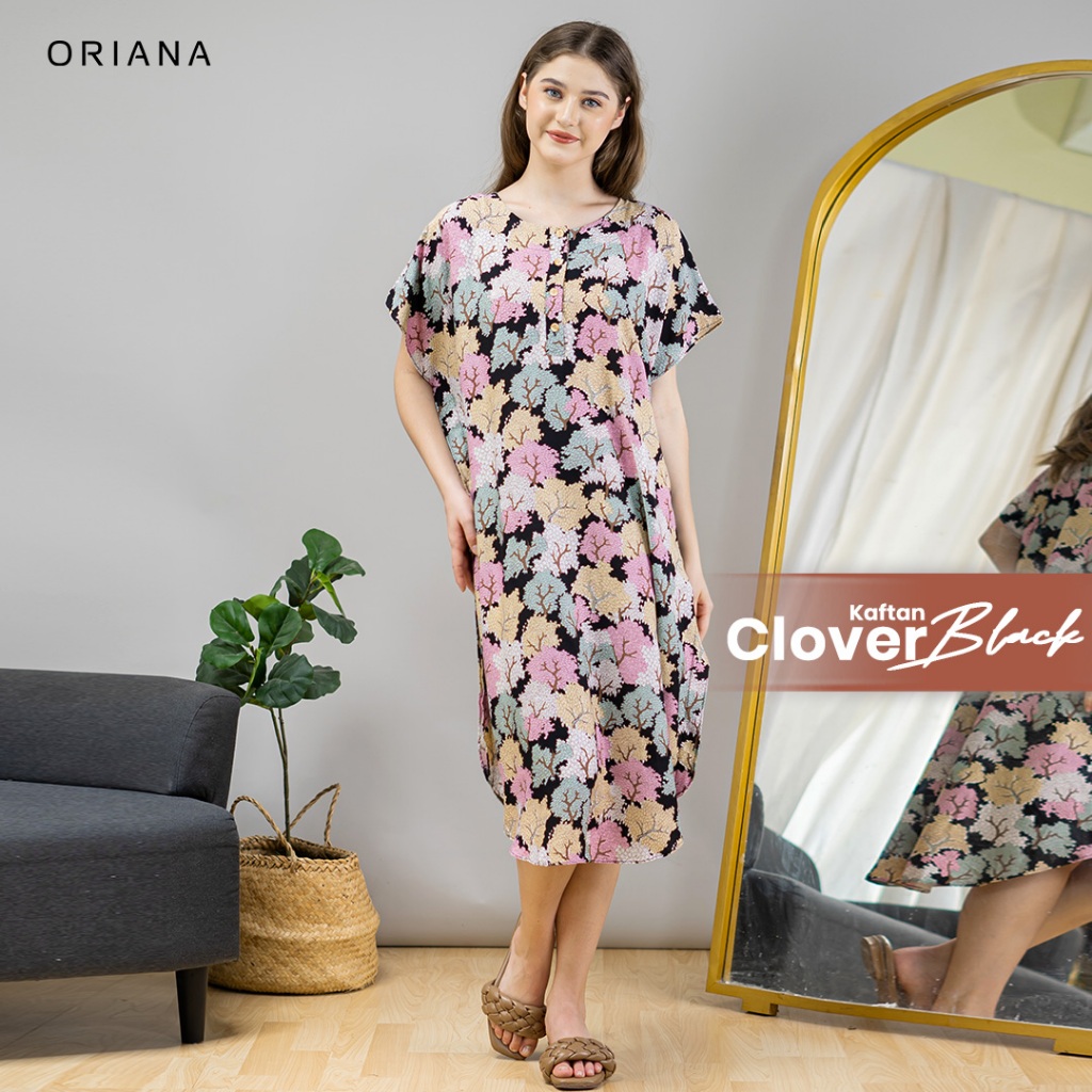 Oriana Homewear Kaftan Clover Series