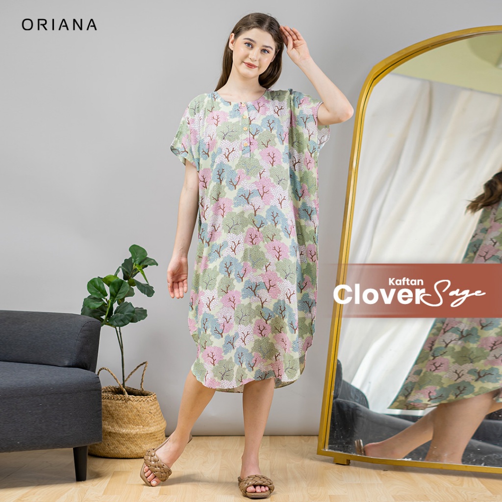 Oriana Homewear Kaftan Clover Series