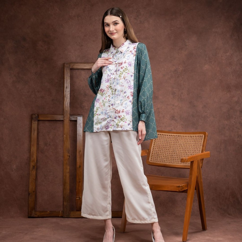Oriana Dailywear Blouse Clementine Series Allsize