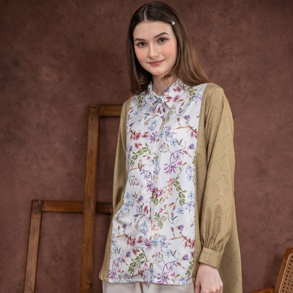 Oriana Dailywear Blouse Clementine Series Allsize