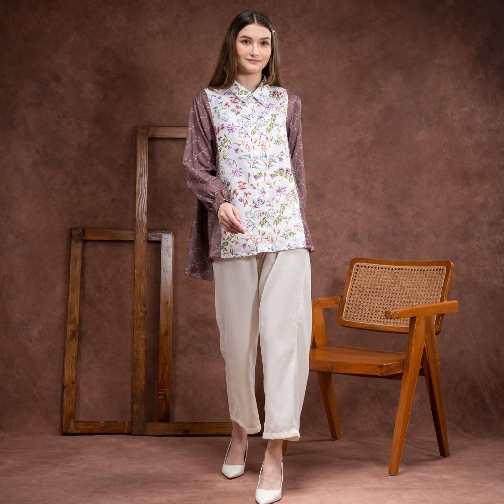 Oriana Dailywear Blouse Clementine Series Allsize