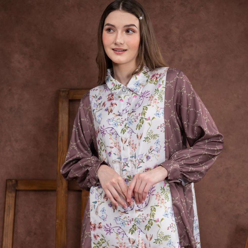 Oriana Dailywear Blouse Clementine Series Allsize