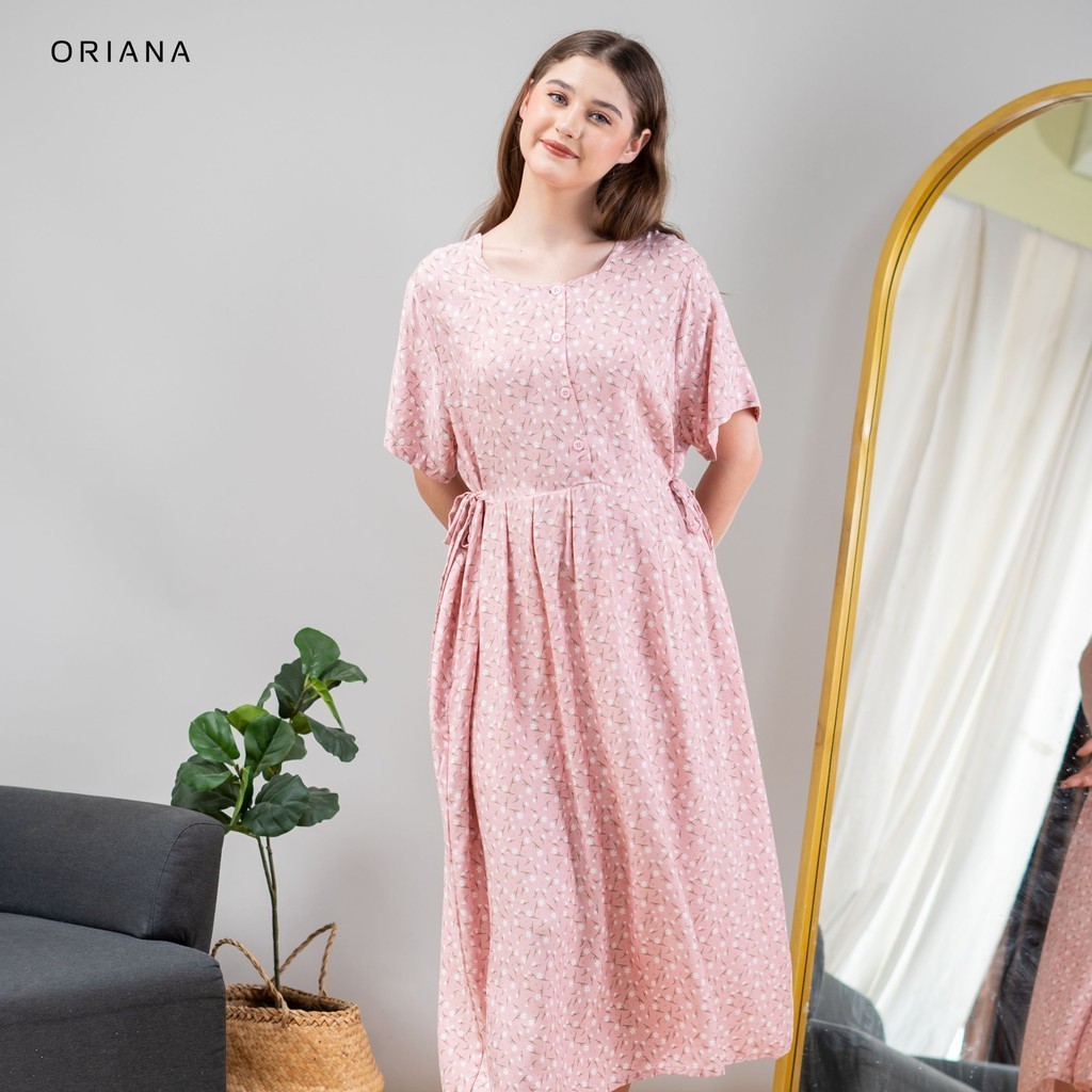 Oriana Dailywear Maxi Dress Daster Busui Cayya Falena Series