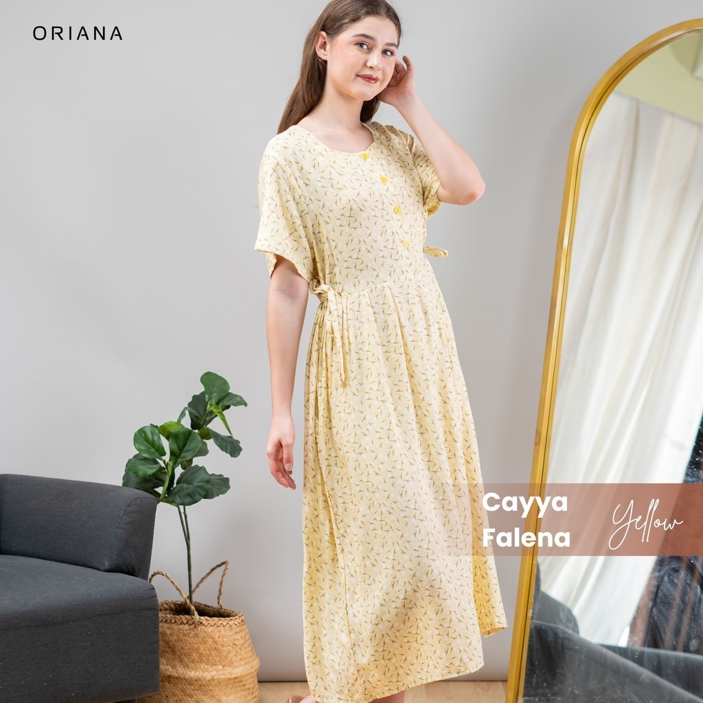 Oriana Dailywear Maxi Dress Daster Busui Cayya Falena Series