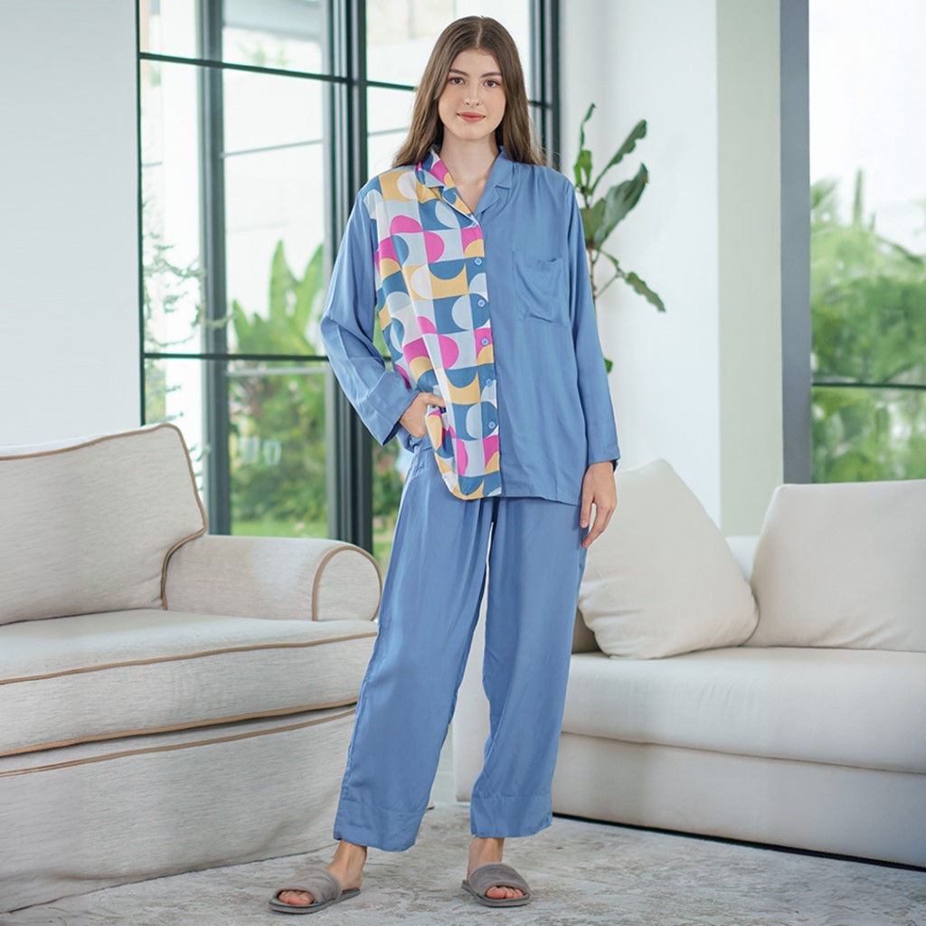Oriana Baju Tidur Pajamas Lengan Panjang Collection